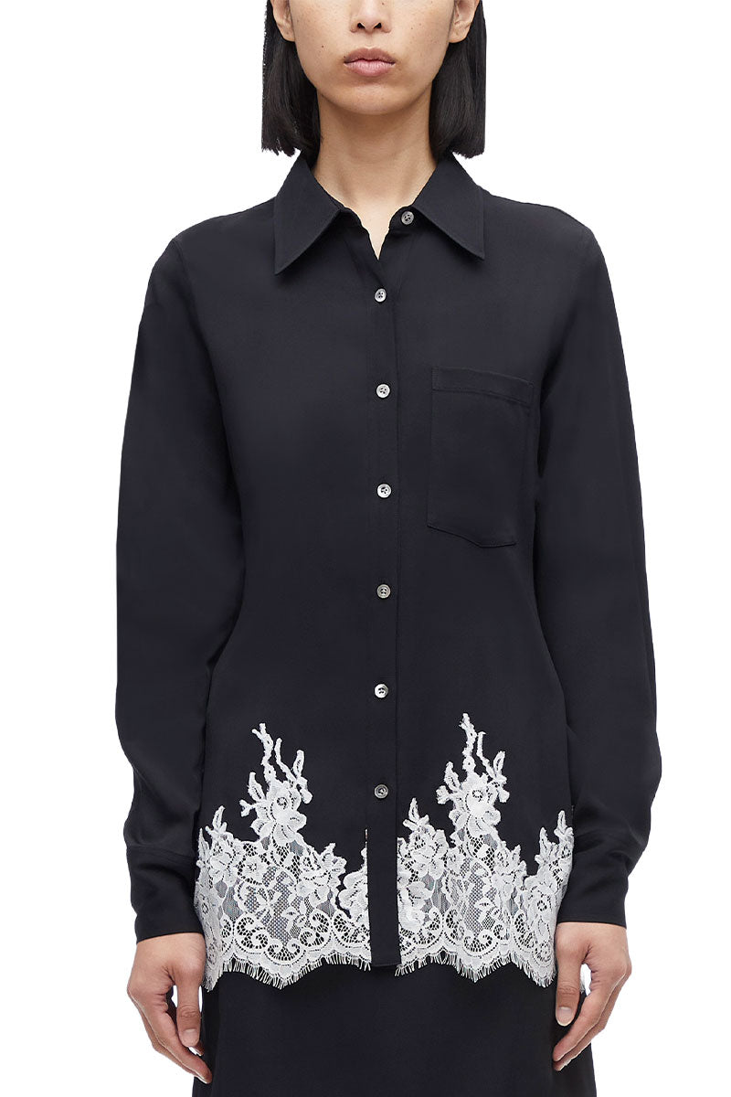 Lace Trim Shirt