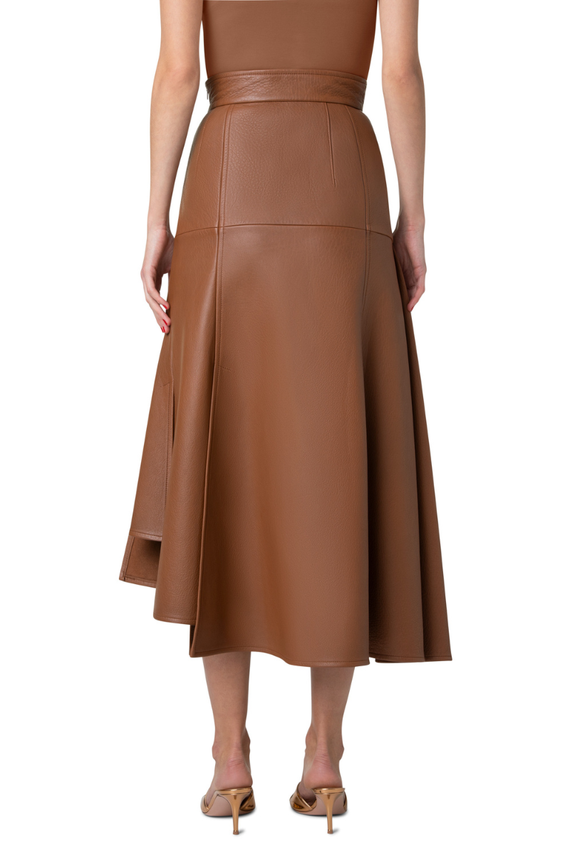 Leather Midi Skirt-Akris-Boyds Philadelphia