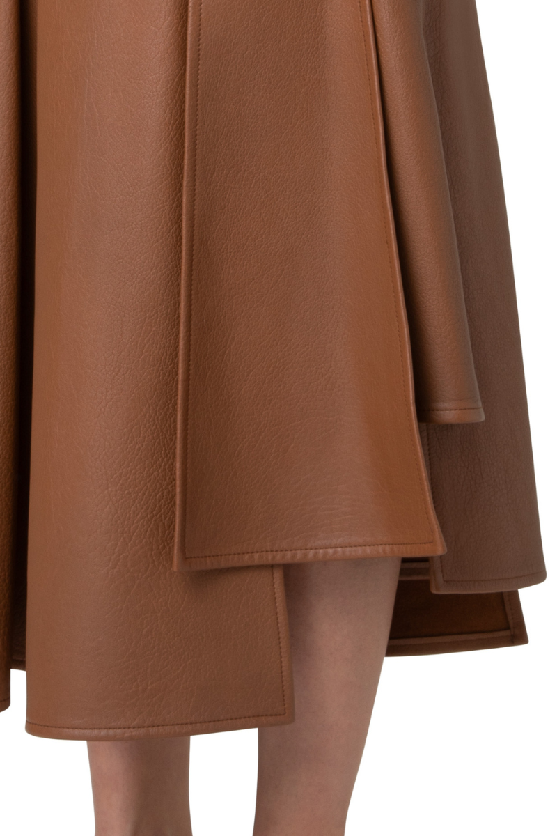 Leather Midi Skirt-Akris-Boyds Philadelphia