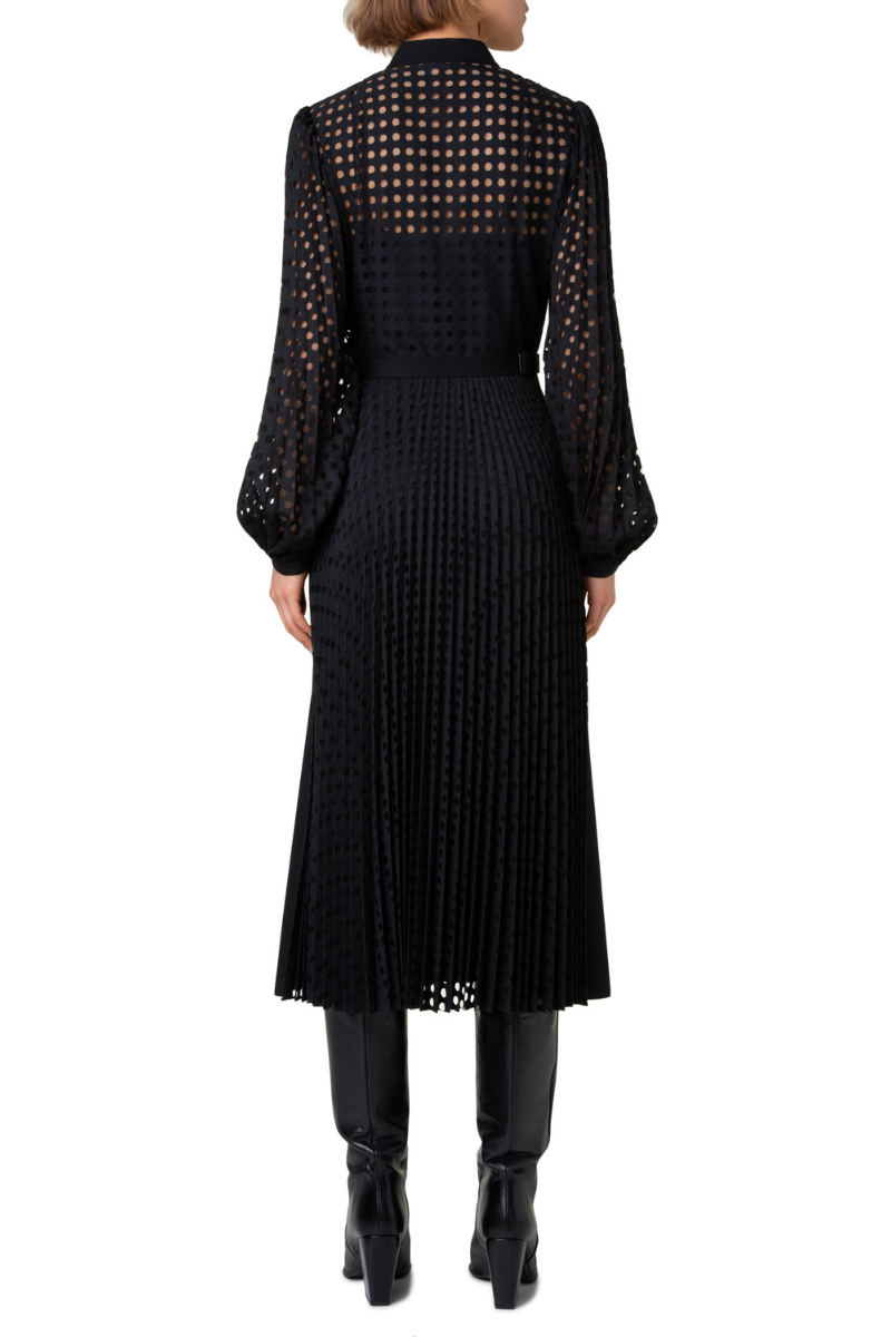 Dot Lace Dress-Akris Punto-Boyds Philadelphia