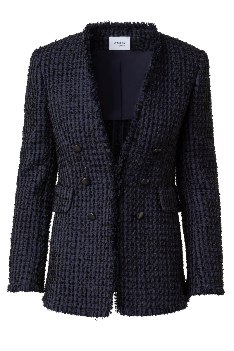 Tweed Jacket-Akris Punto-Boyds Philadelphia