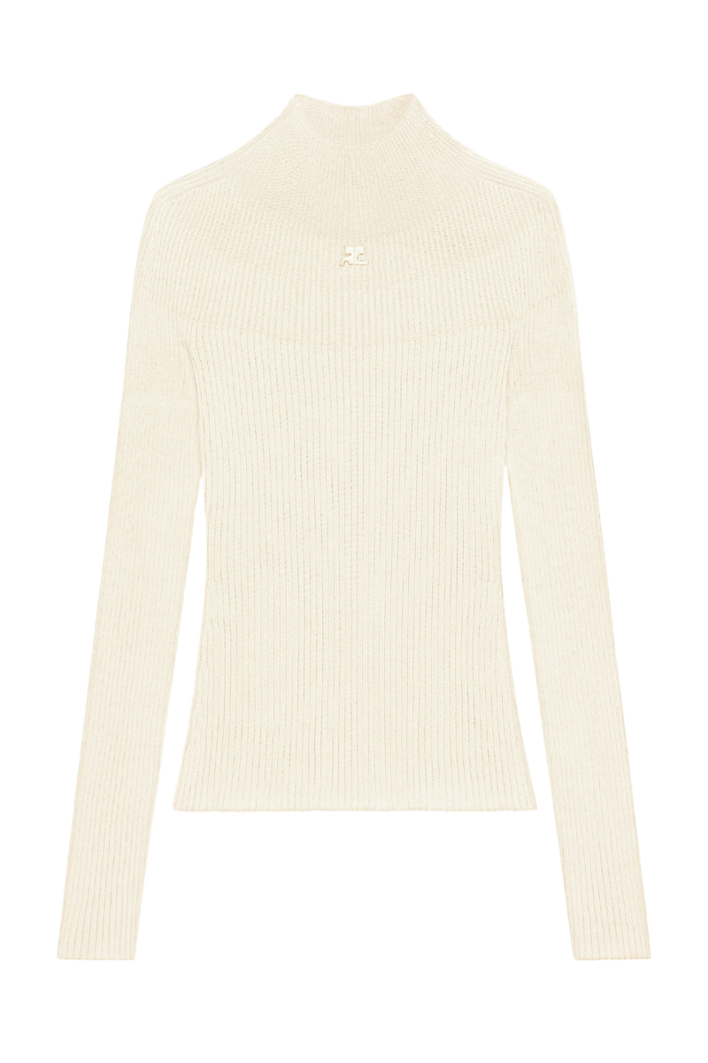 Long Sleeved Solar Sweater-Courrèges-Boyds Philadelphia