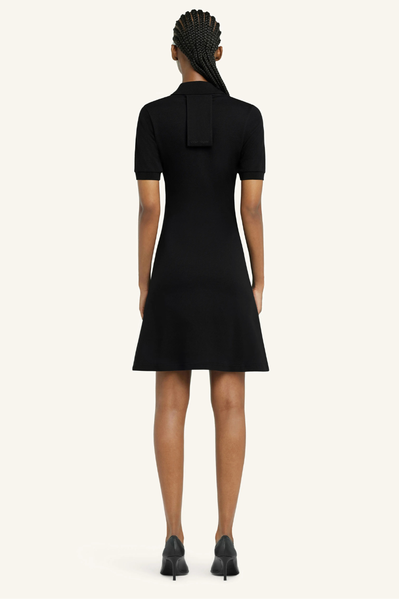 Mini Piquè Polo Dress-Courrèges-Boyds Philadelphia