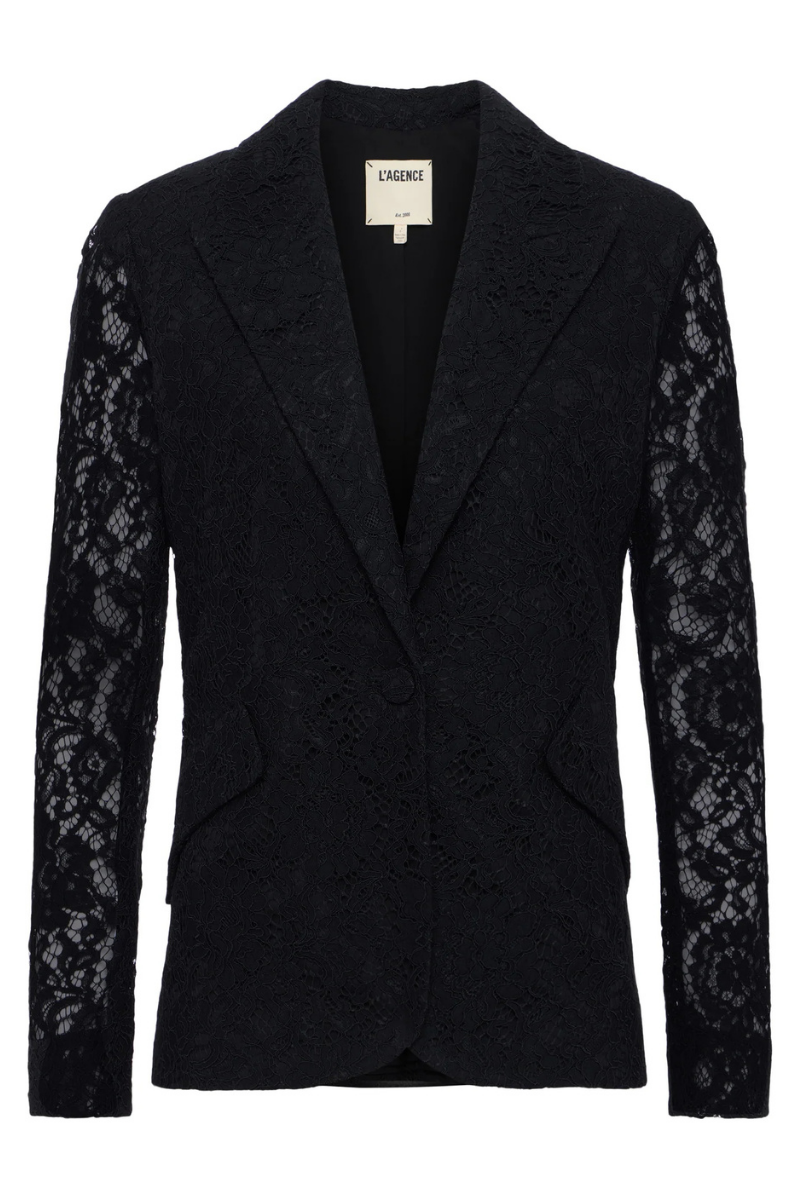 Chamberlain Lace Blazer-L'AGENCE-Boyds Philadelphia