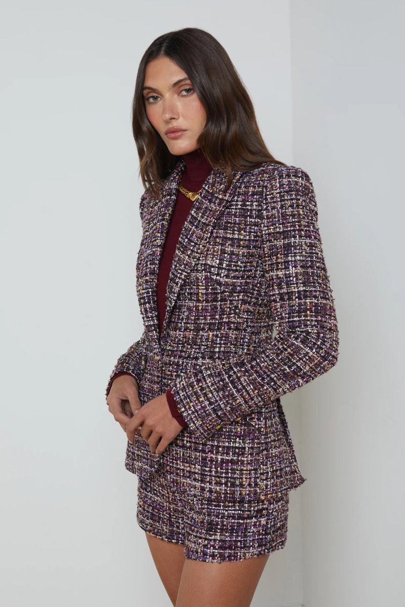 Chamberlain Tweed Blazer-L'AGENCE-Boyds Philadelphia