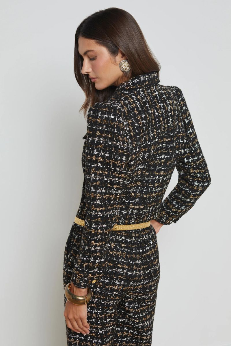 Kasey Tweed Jacket-L'AGENCE-Boyds Philadelphia