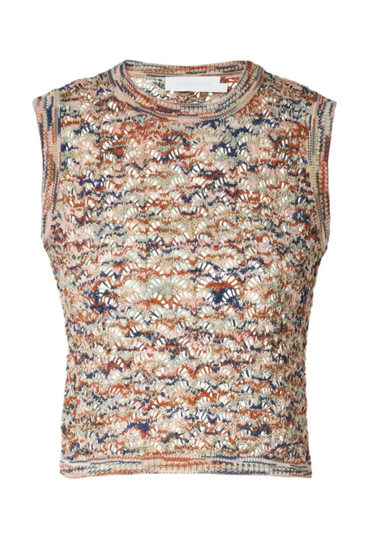 Wylie Crop Tank Top-ZIMMERMANN-Boyds Philadelphia