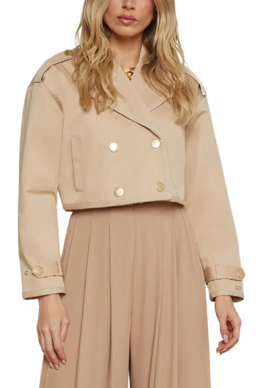 Kento Cropped Trench Coat-L'AGENCE-Boyds Philadelphia