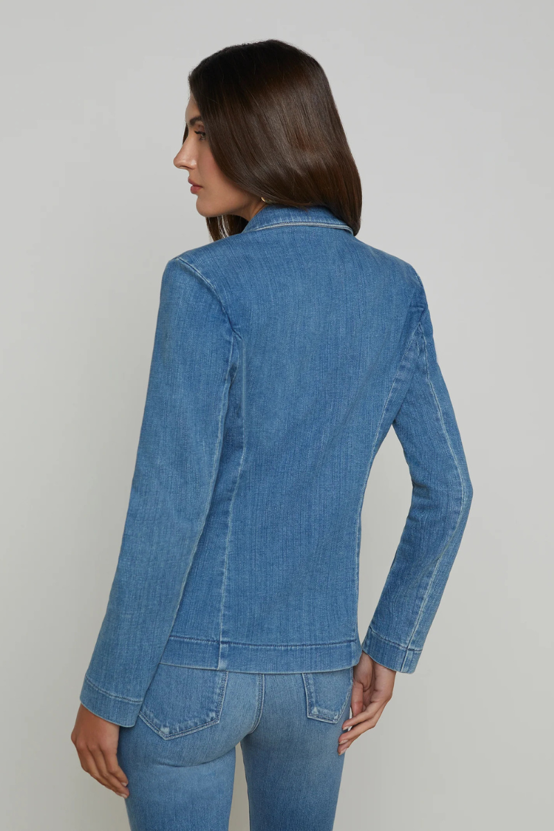 Baldwin Denim Blazer-L'AGENCE-Boyds Philadelphia