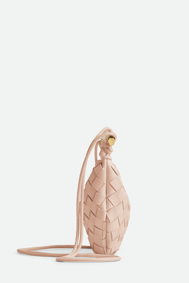 Bottega Veneta Gold Mini Sardine Bag