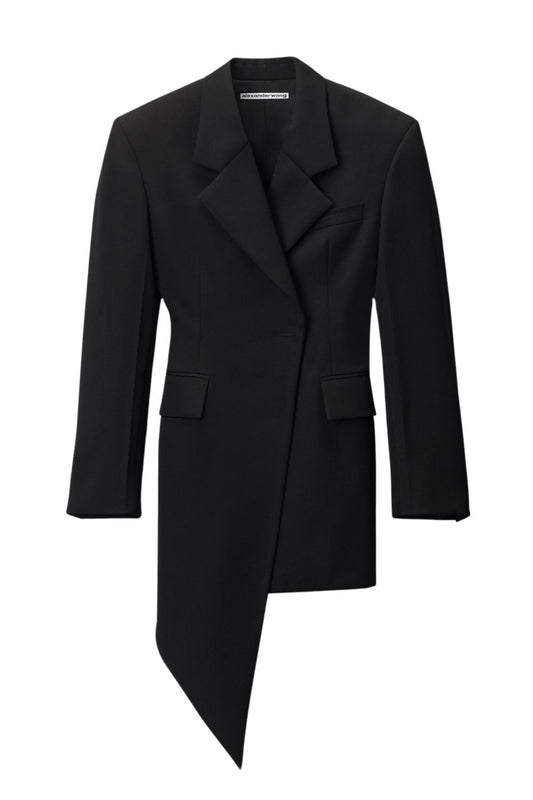 Asymmetric Blazer Minidress-Alexander Wang-Boyds Philadelphia