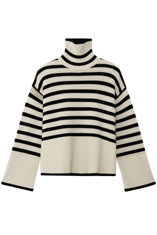 Signature Stripe Turtleneck-TOTEME-Boyds Philadelphia