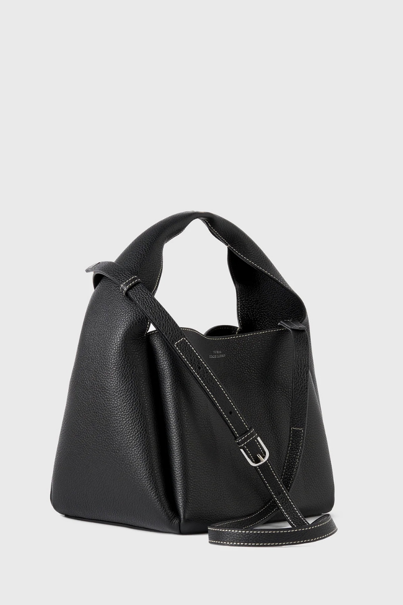 Grained-Leather Bucket Bag-TOTEME-Boyds Philadelphia