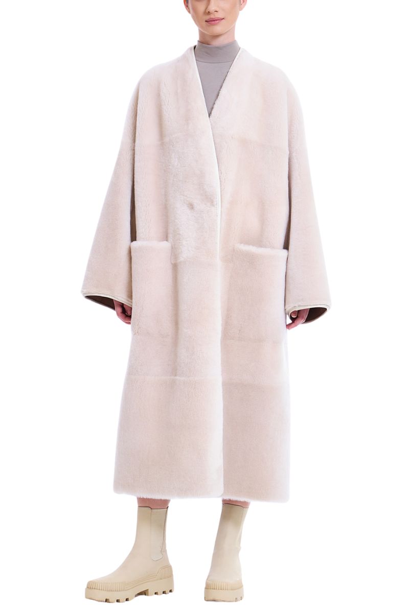 Reversible Shearling Coat-BLANCHA-Boyds Philadelphia