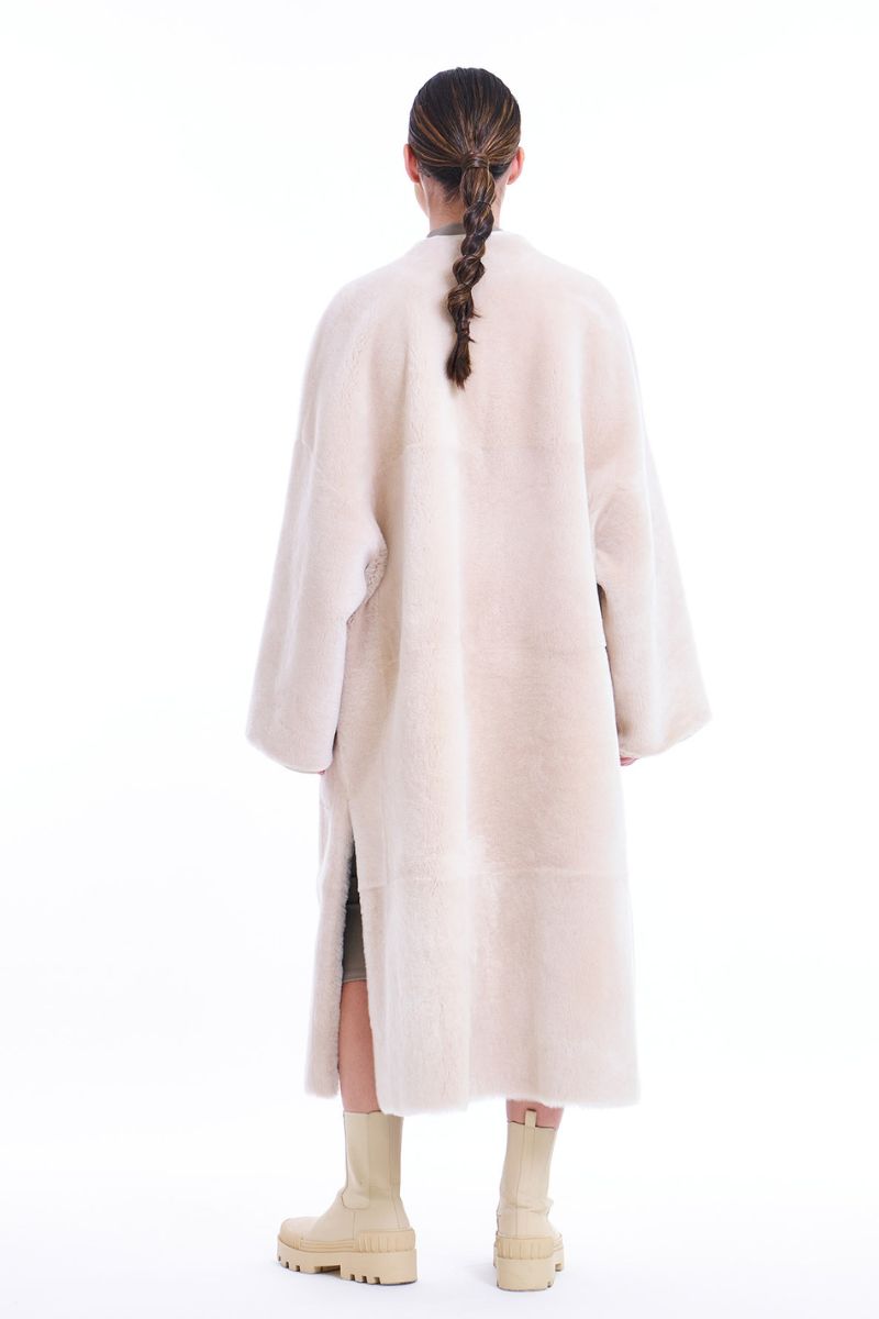 Reversible Shearling Coat-BLANCHA-Boyds Philadelphia