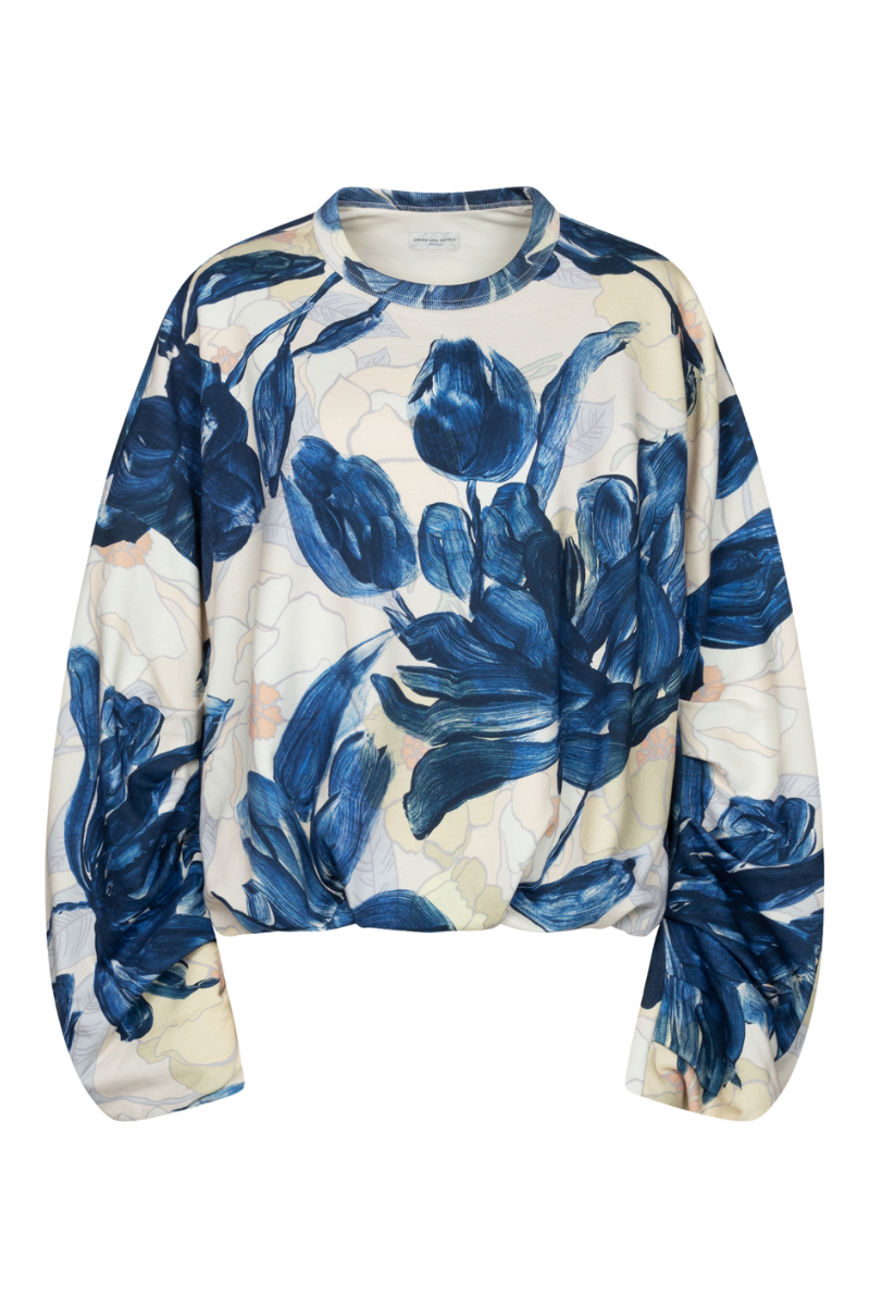 Draped Sweatshirt-Dries Van Noten-Boyds Philadelphia