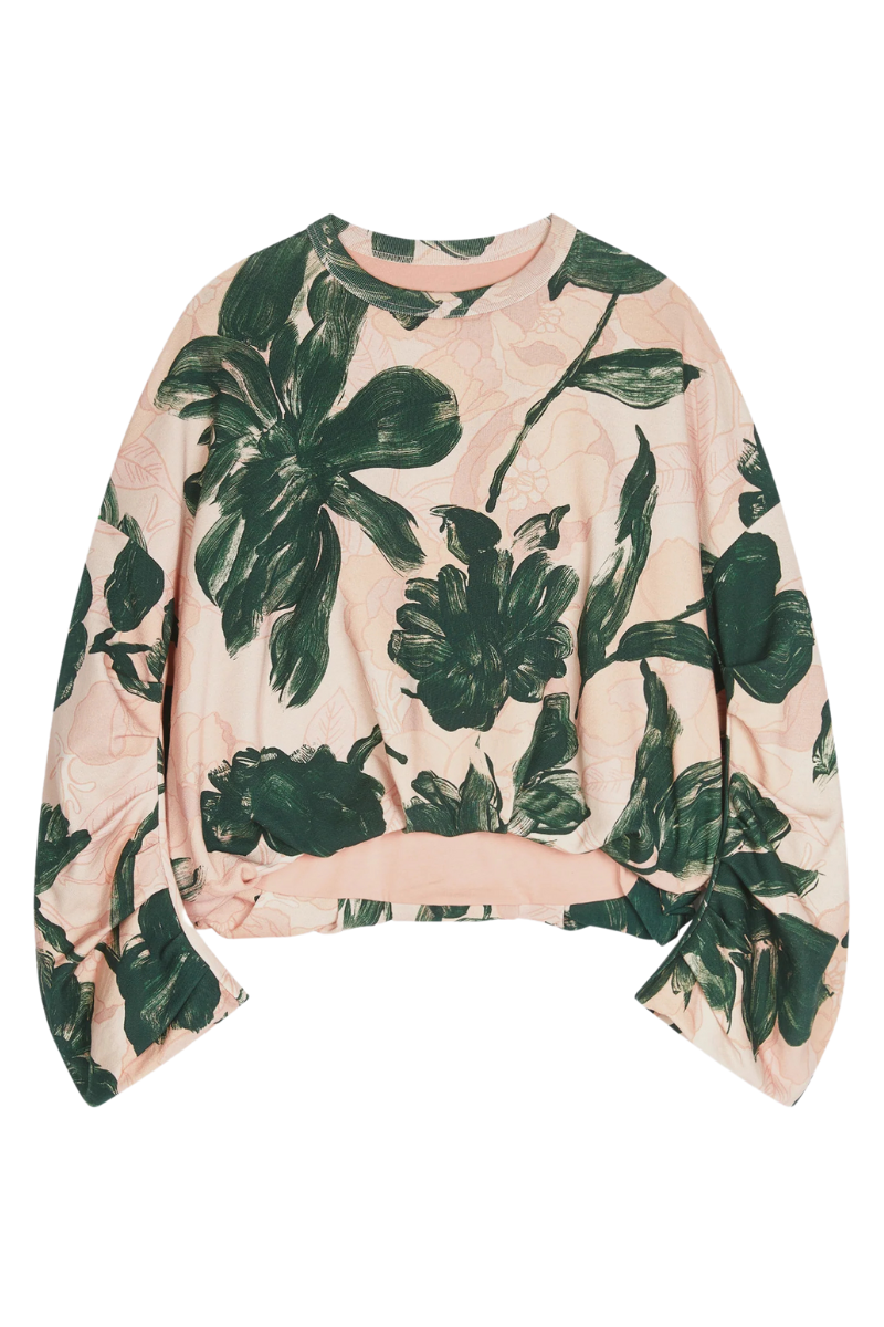 Draped Sweatshirt-Dries Van Noten-Boyds Philadelphia