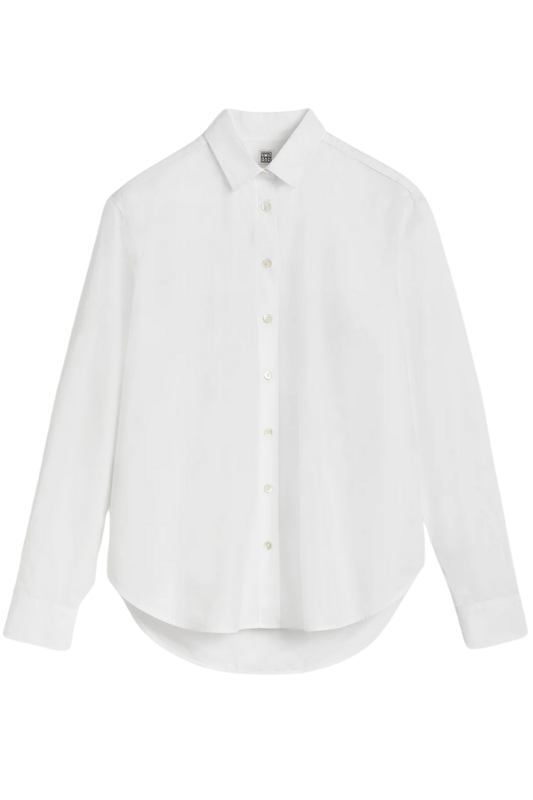 Signature Cotton Shirt-TOTEME-Boyds Philadelphia