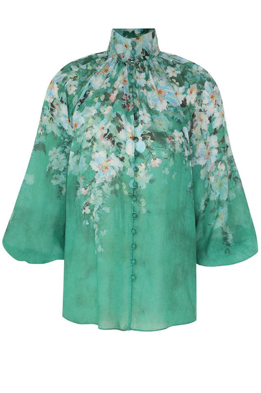 Everley Billow Blouse-ZIMMERMANN-Boyds Philadelphia