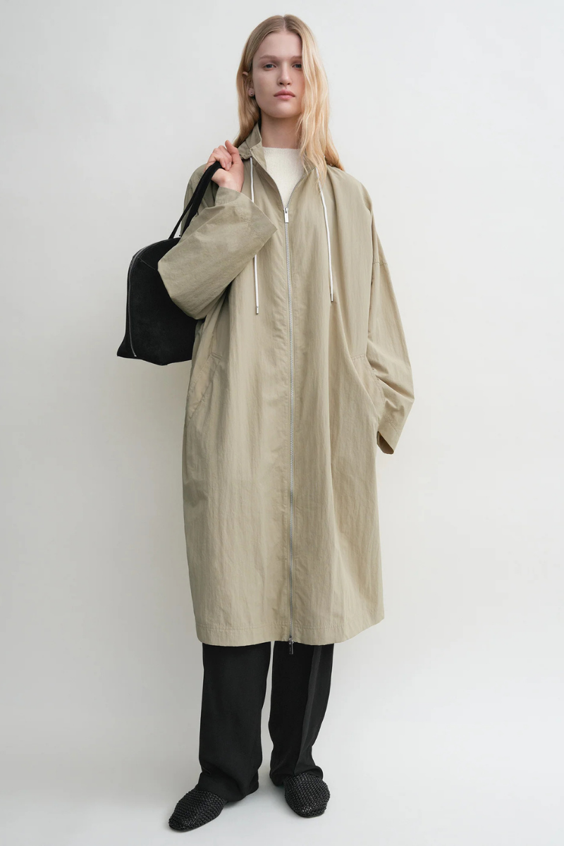 Windbreaker Coat-TOTEME-Boyds Philadelphia