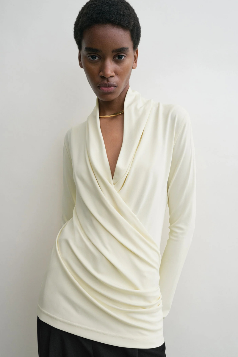 Overlapped Jersey Top-TOTEME-Boyds Philadelphia