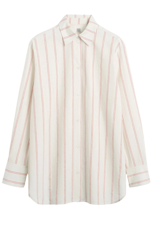 Relaxed Striped Shirt-TOTEME-Boyds Philadelphia