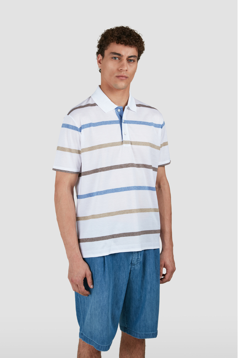 Stripe Polo-Paul&Shark-Boyds Philadelphia