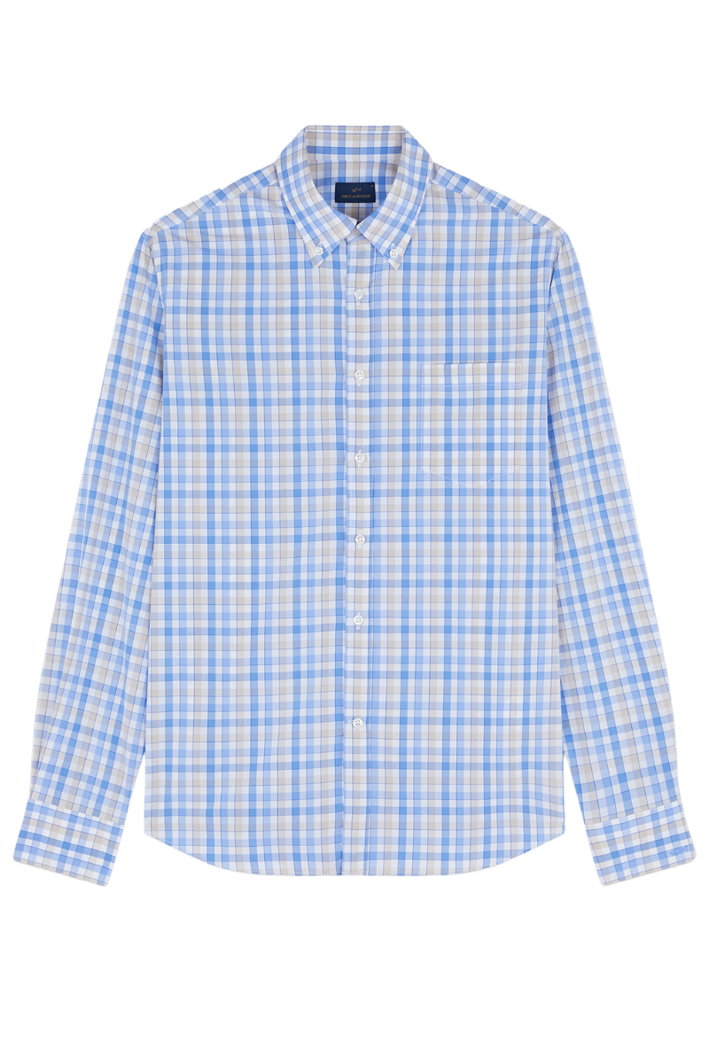 Soft Touch Check Shirt-Paul&Shark-Boyds Philadelphia