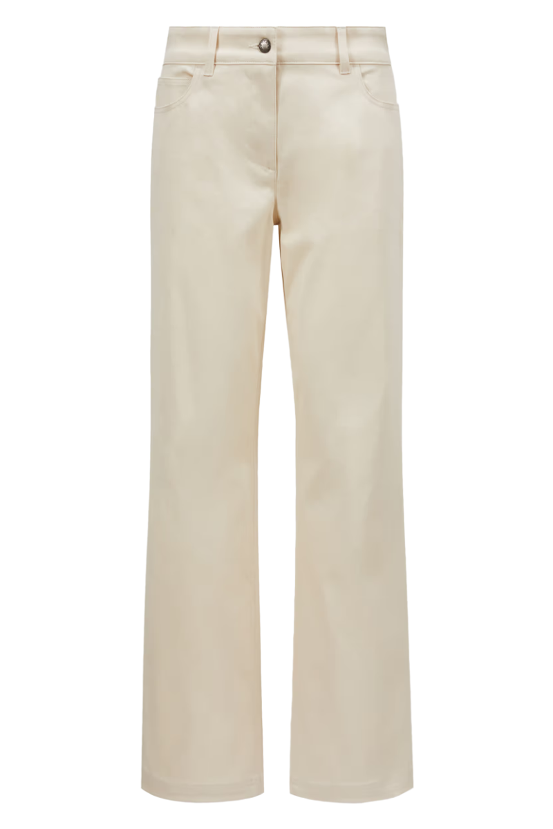 Gabardine Straight Leg Pants-Moncler-Boyds Philadelphia