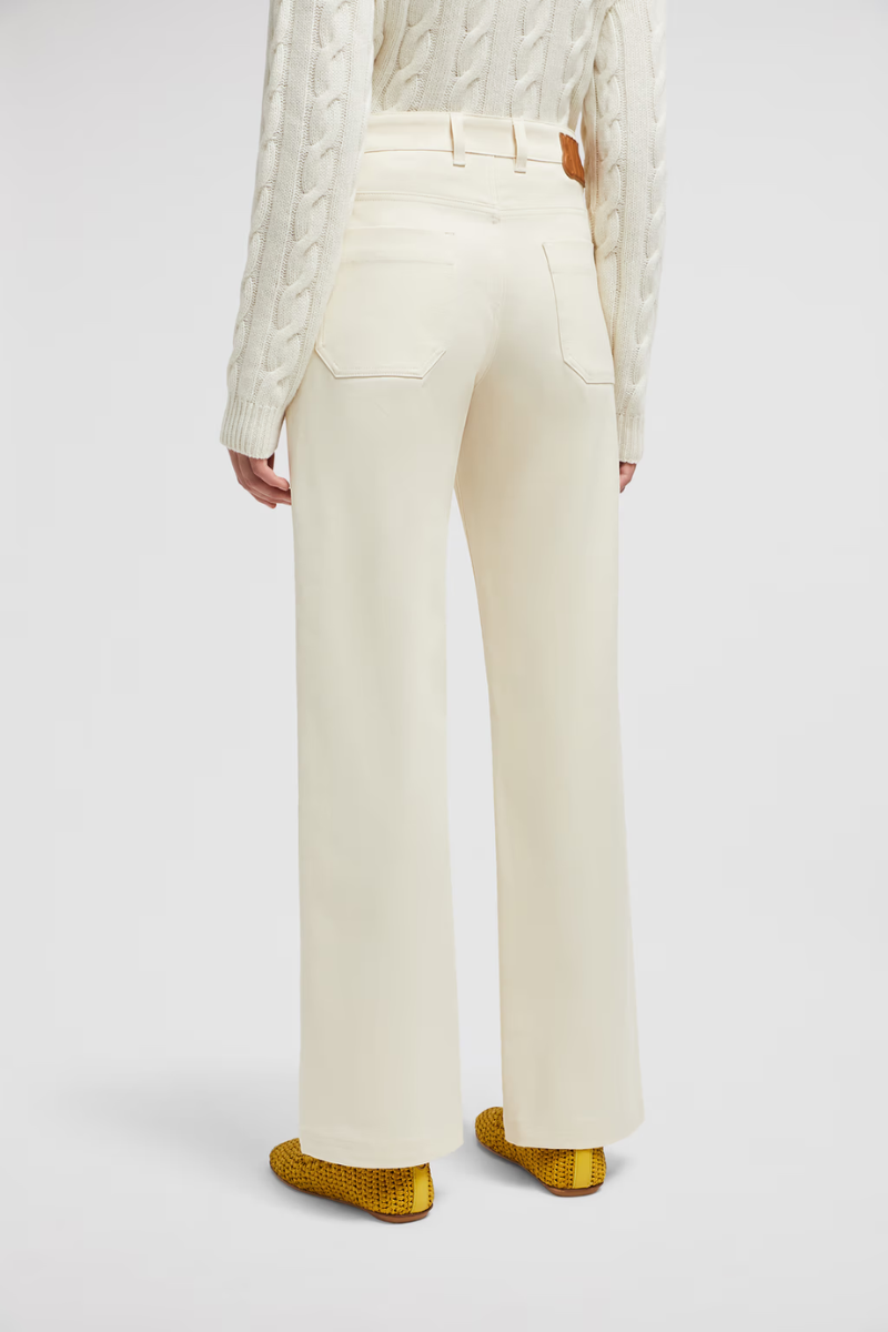 Gabardine Straight Leg Pants-Moncler-Boyds Philadelphia