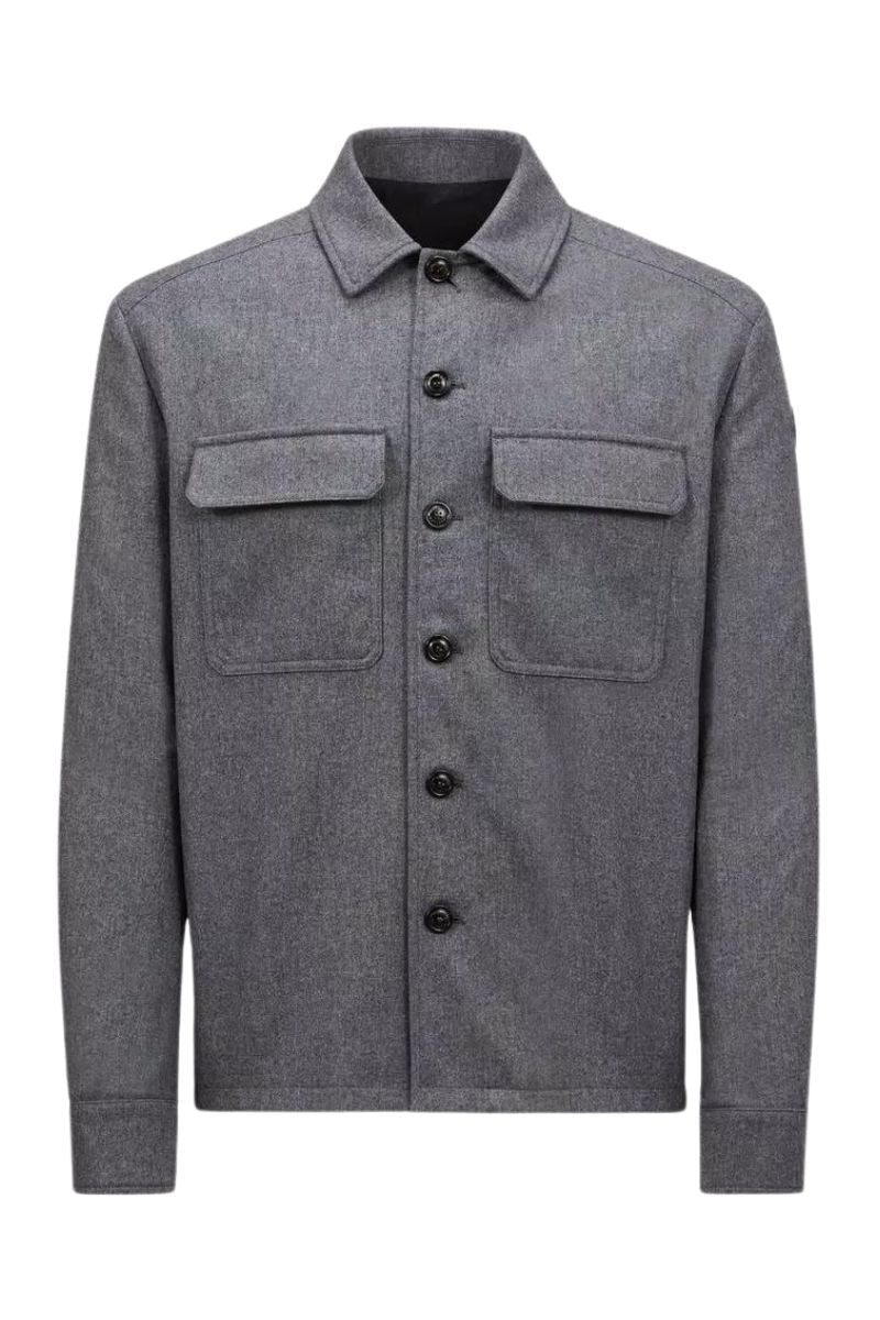 Cashmere Blend Shirt-Moncler-Boyds Philadelphia