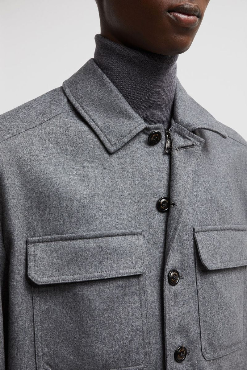 Cashmere Blend Shirt-Moncler-Boyds Philadelphia