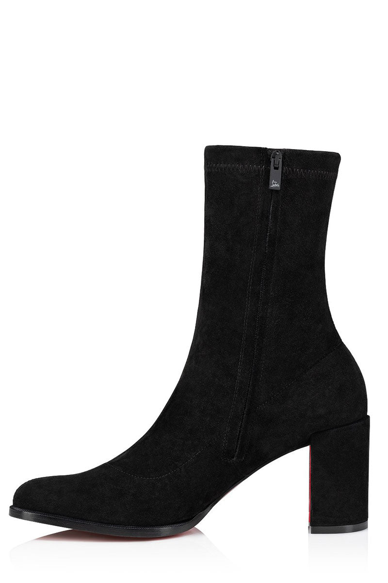 Christian Louboutin  Stretchadoxa 70 black suede ankle boots