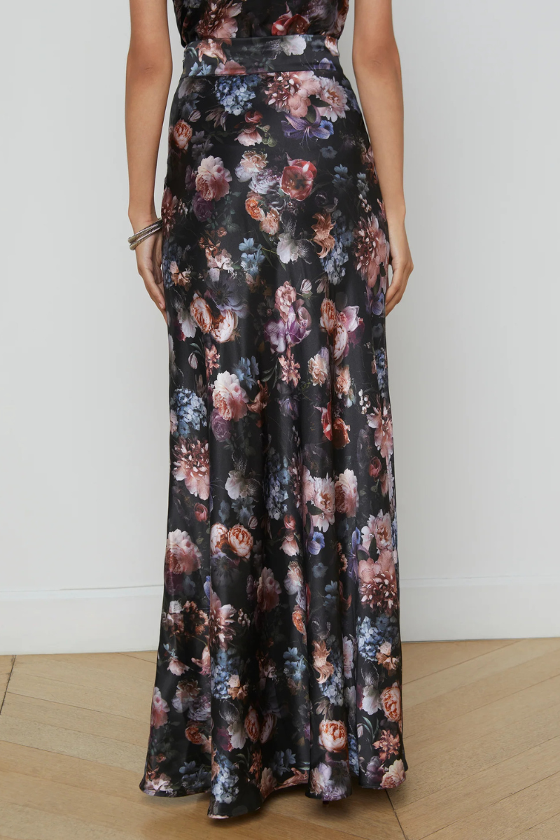 Ryker Silk Maxi Skirt-L'AGENCE-Boyds Philadelphia