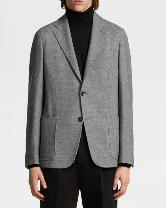 Zegna grey sport jacket