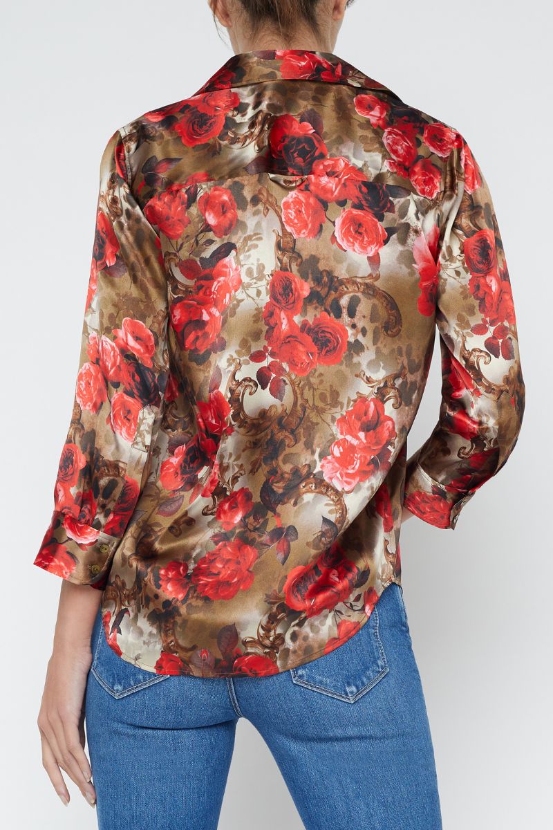 Dani Silk Blouse-L'AGENCE-Boyds Philadelphia