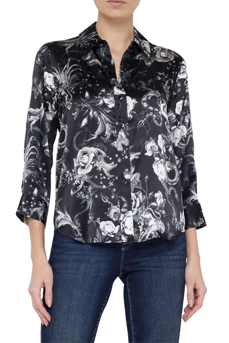 Dani Silk Blouse-L'AGENCE-Boyds Philadelphia