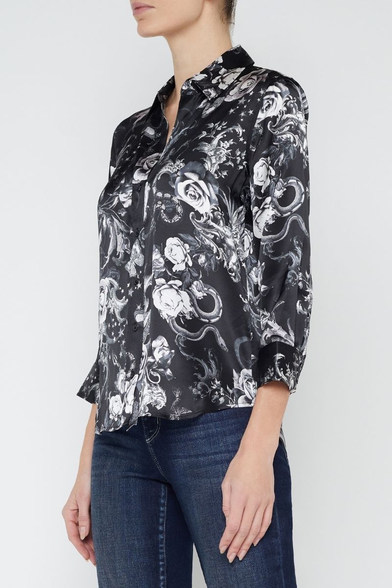 Dani Silk Blouse-L'AGENCE-Boyds Philadelphia