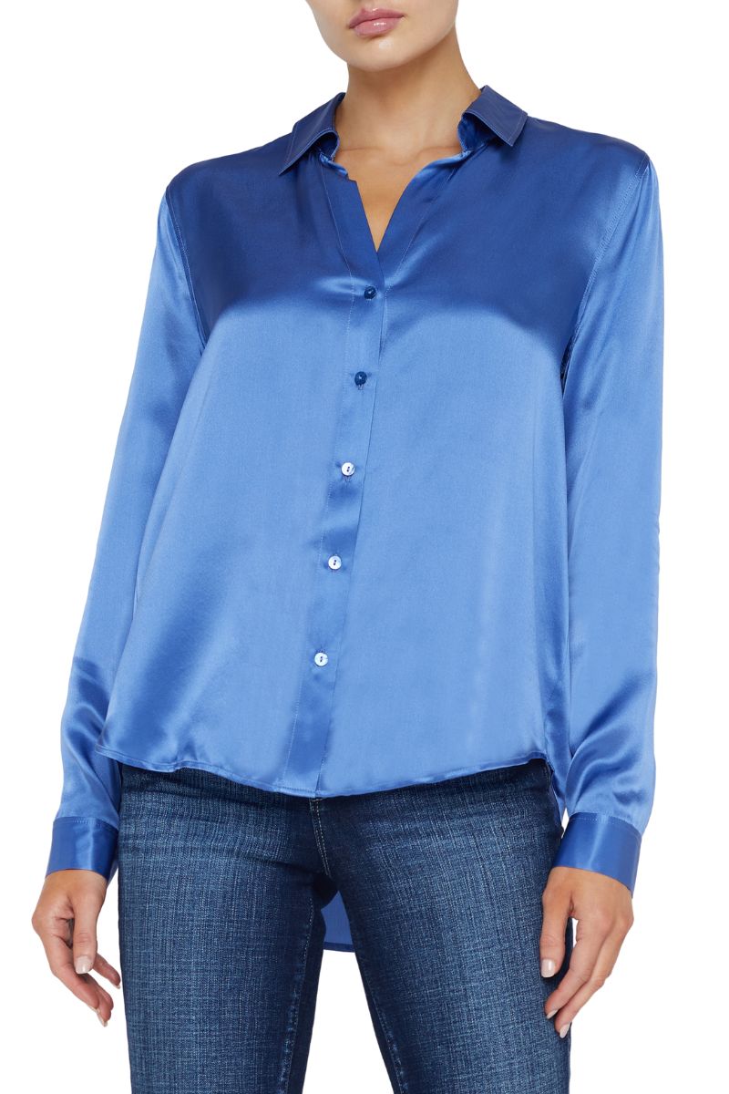 Tyler Silk Blouse-L'AGENCE-Boyds Philadelphia