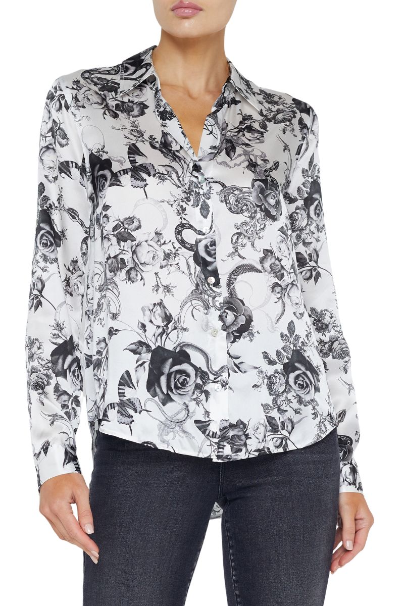 Tyler Silk Blouse-L'AGENCE-Boyds Philadelphia