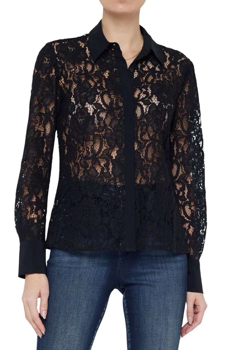 Maia Lace Blouse-L'AGENCE-Boyds Philadelphia