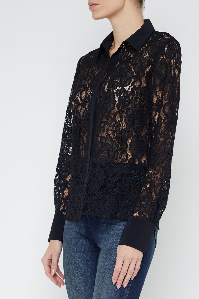 Maia Lace Blouse-L'AGENCE-Boyds Philadelphia