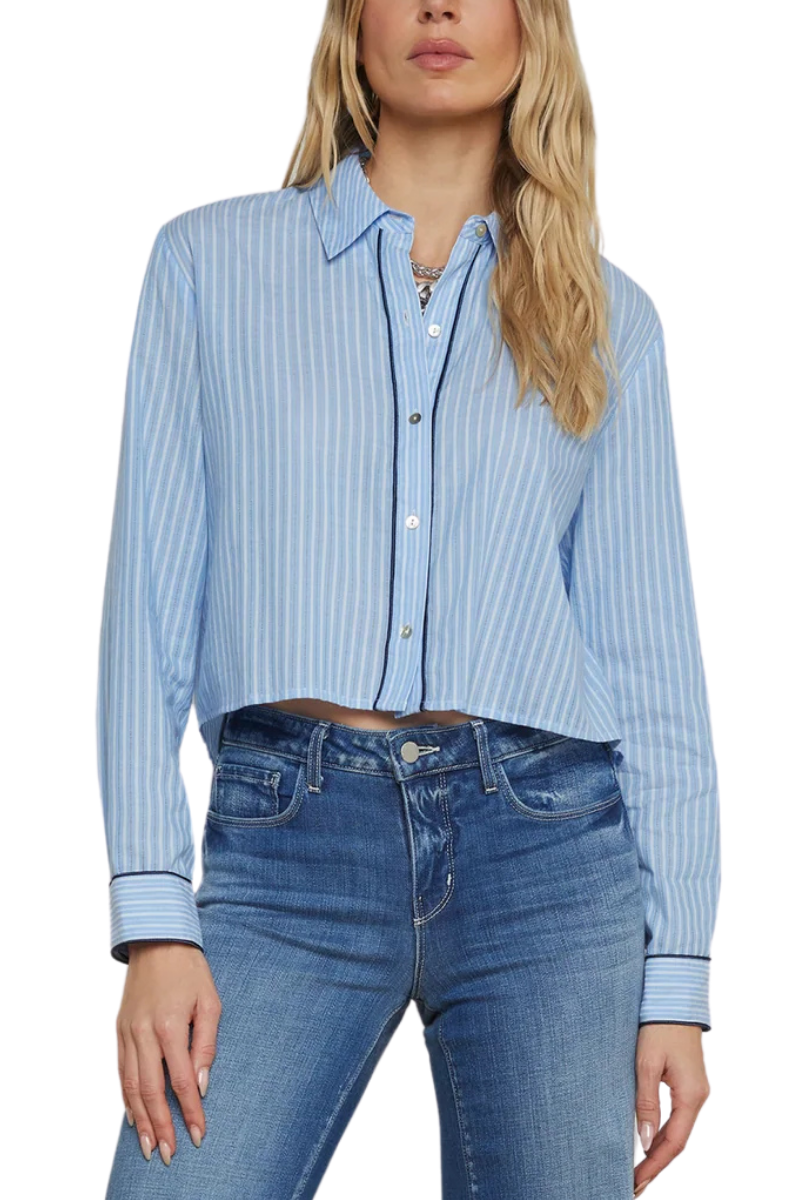 Cosette Button-Down Shirt-L'AGENCE-Boyds Philadelphia