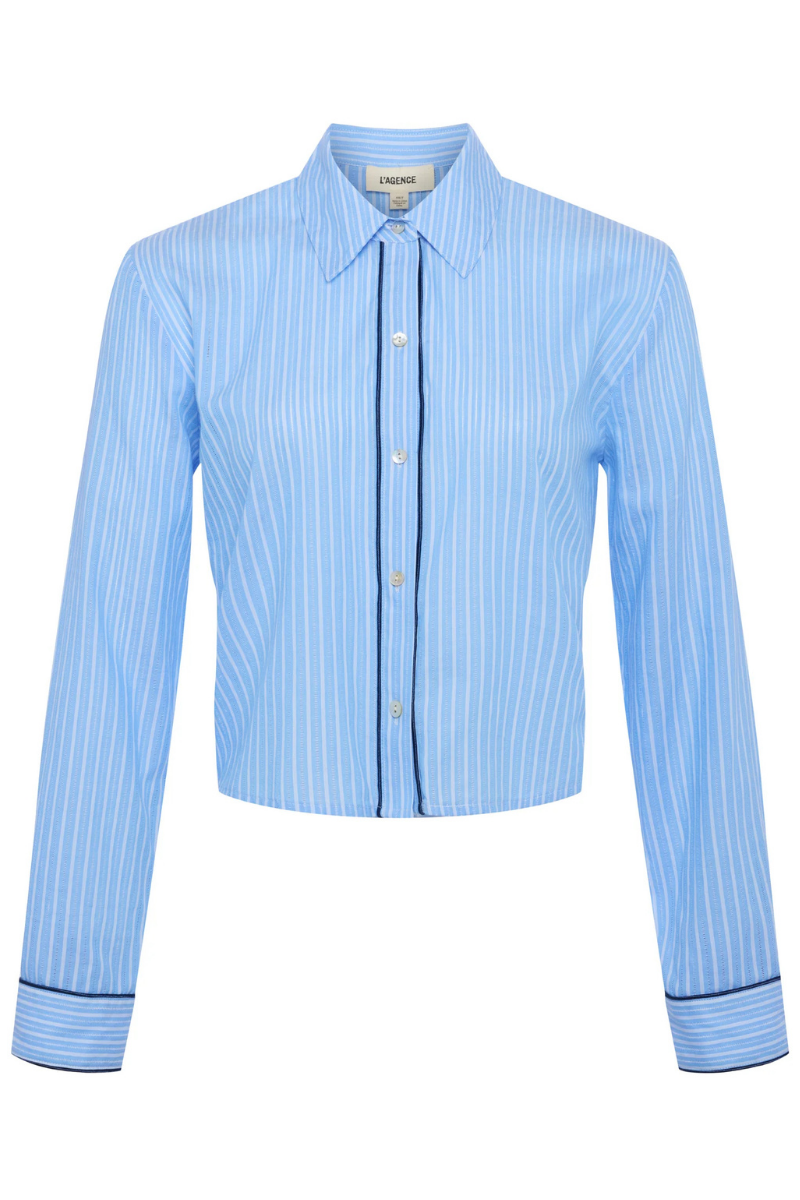 Cosette Button-Down Shirt-L'AGENCE-Boyds Philadelphia