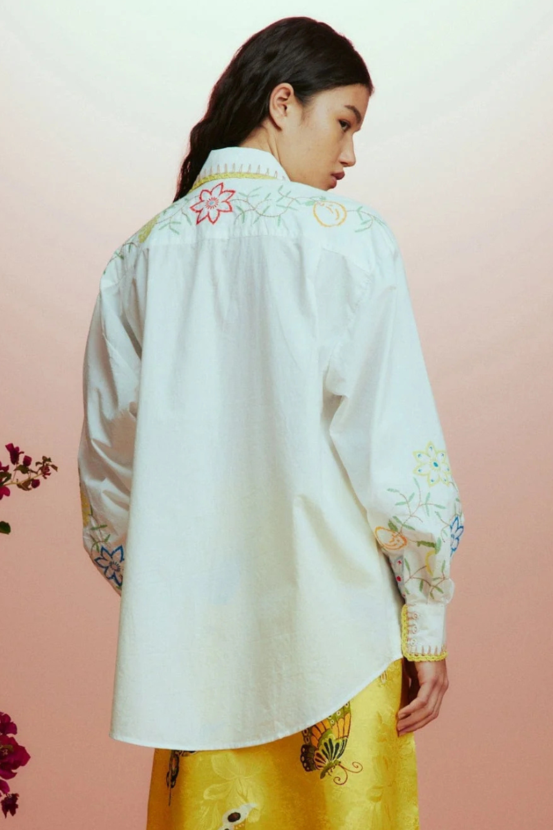 Olivia Embroidered Shirt-ALEMAIS-Boyds Philadelphia