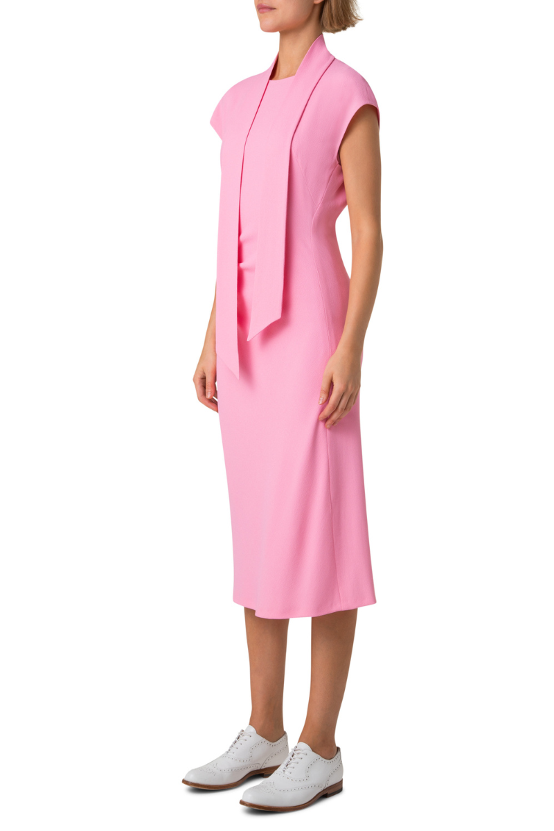 Crêpe Midi Dress-Akris-Boyds Philadelphia