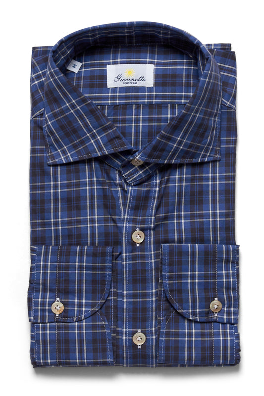 Window Check Shirt-Giannetto Portofino-Boyds Philadelphia