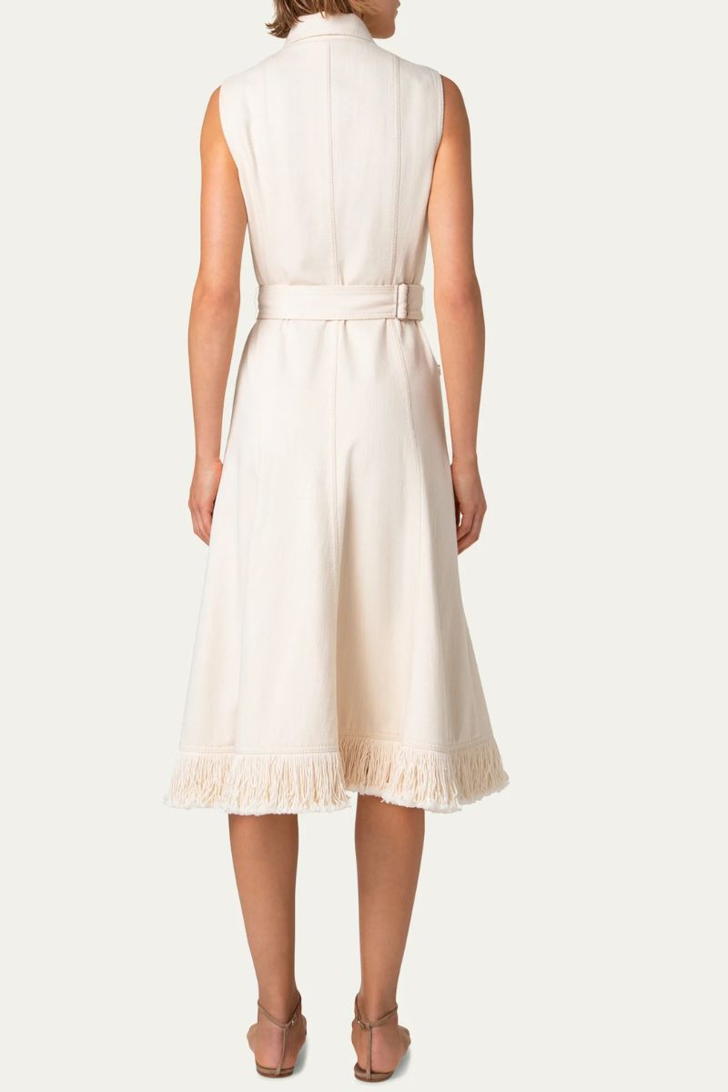 Fringe Midi Dress-Akris Punto-Boyds Philadelphia