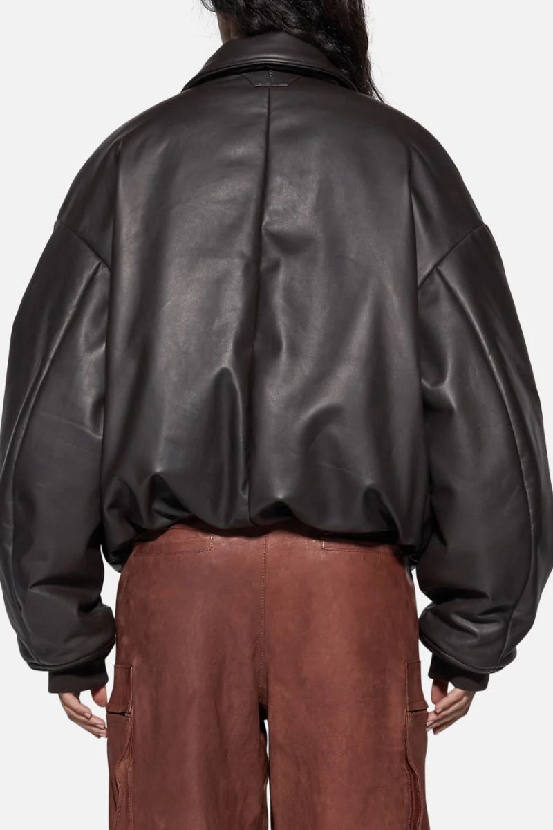 Leather Puffer Jacket-Salvatore Santoro-Boyds Philadelphia