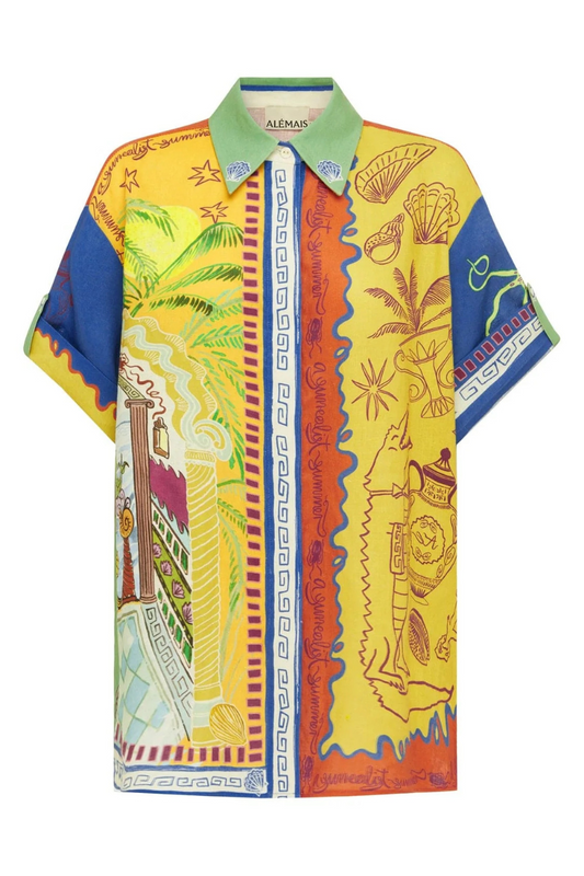 Surrealist Summer Shirt-ALEMAIS-Boyds Philadelphia